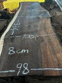 Schnittholz Schnittholz Nuss Einbaumtischplatten XXL