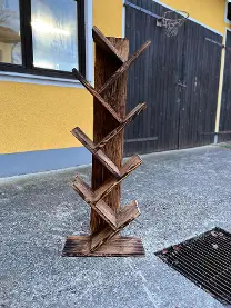 Holzprodukte Bücherregal Altholz